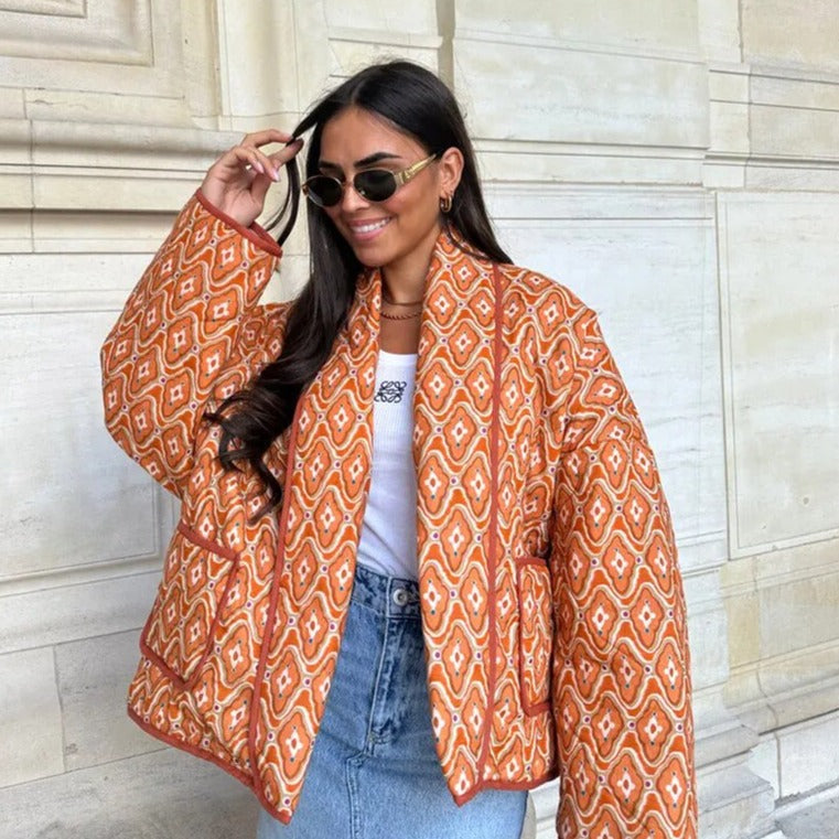 Norah Luxe Comfortabele Jas voor Alle Gelegenheden